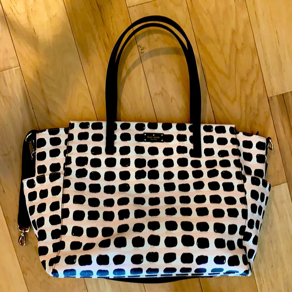 Kate Spade Leather Diaper Bag (large)